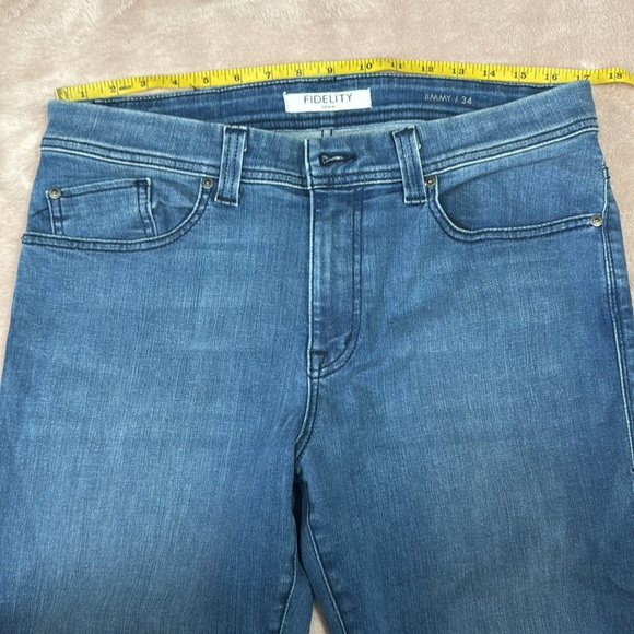 Fidelity Blue Straight Jeans Timeless Fit - Picture 4 of 8